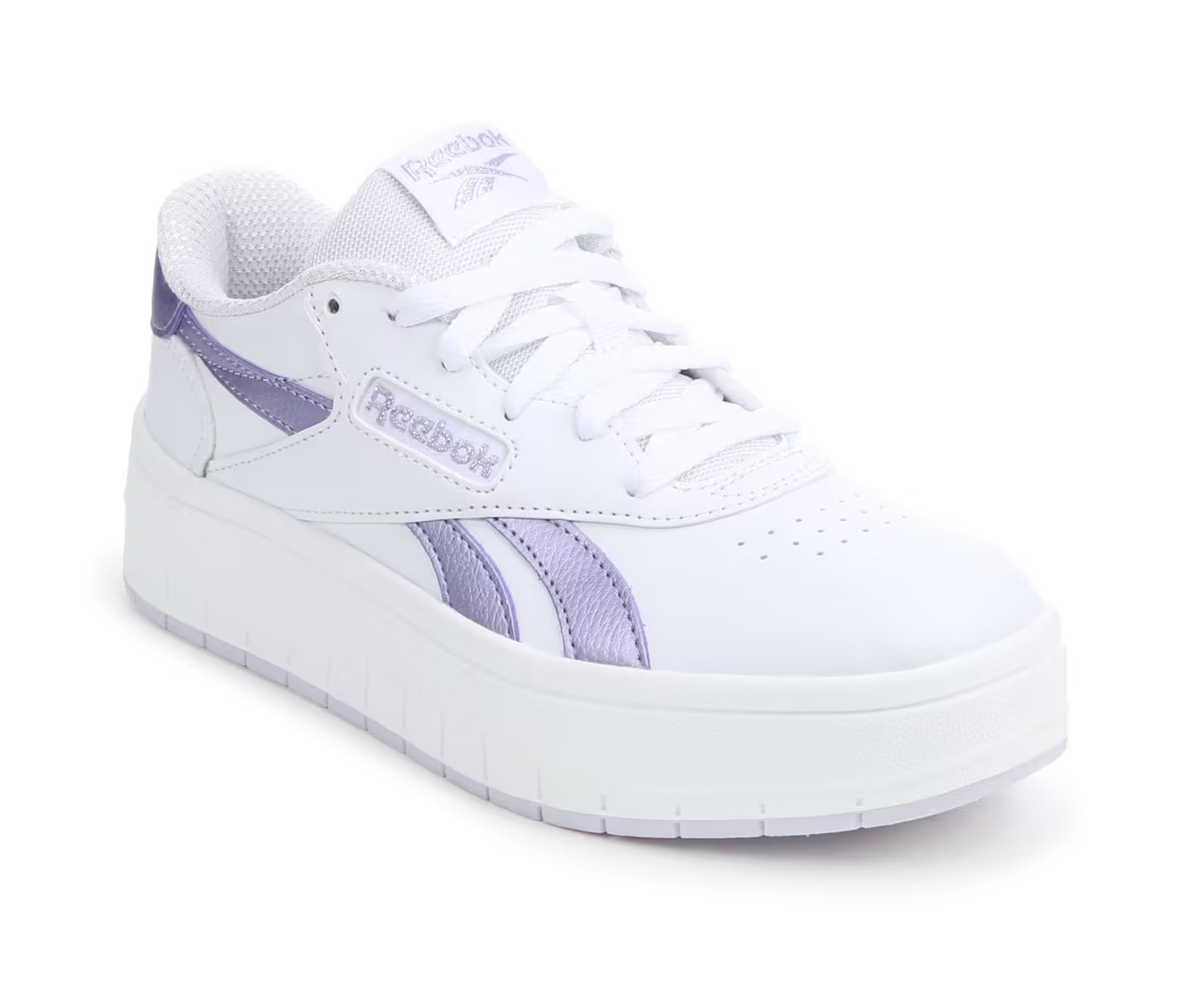 Girls' Reebok Big Kid Court Advance Surge Platform Sneakers
