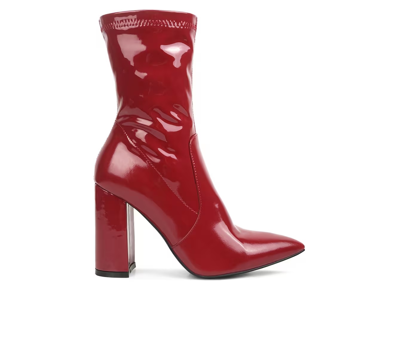 Women's London Rag Pluto Mid Calf Heeled Booties