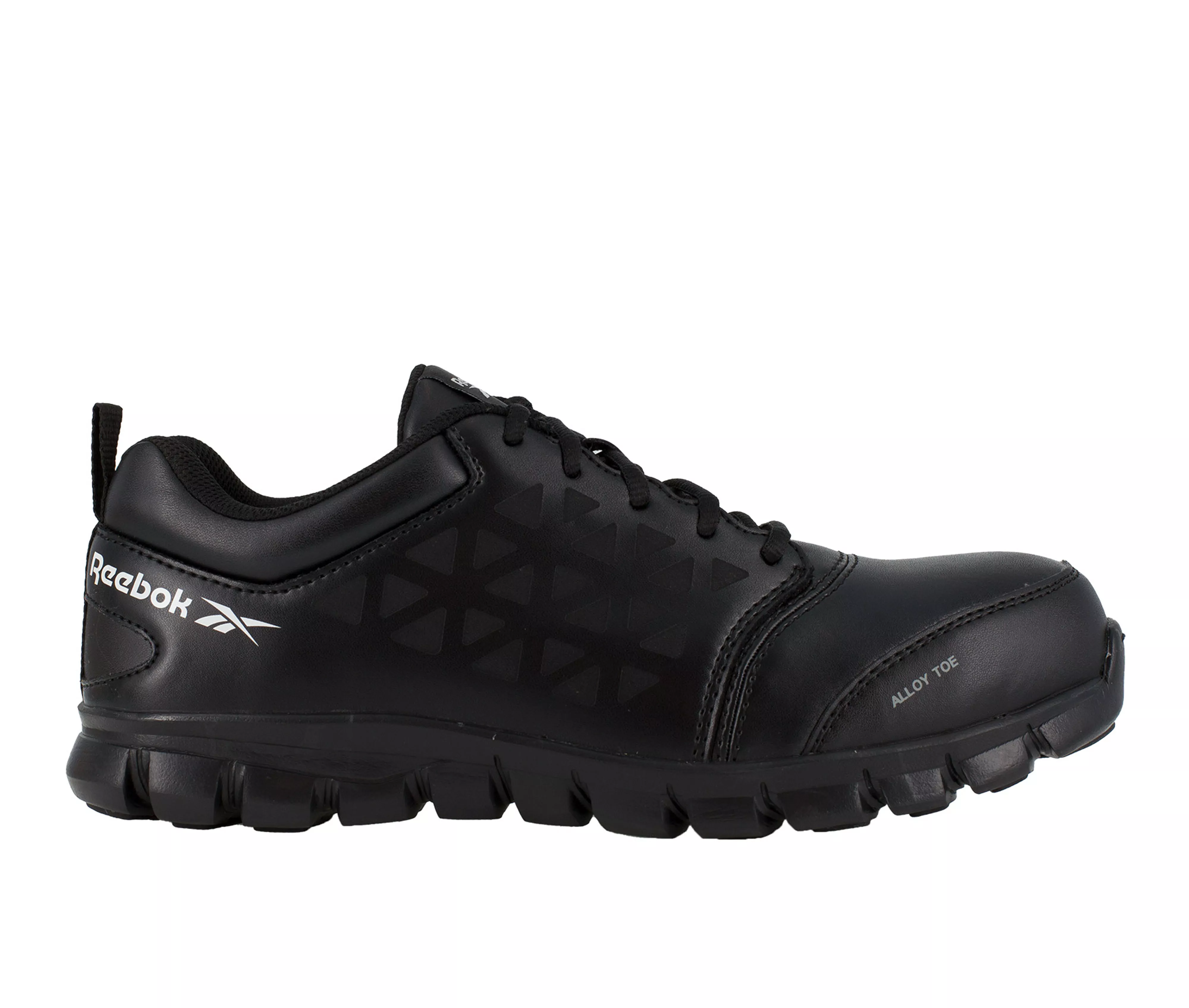 Men's REEBOK WORK Sublite Cushion Leather Electrical Hazard Work Shoes