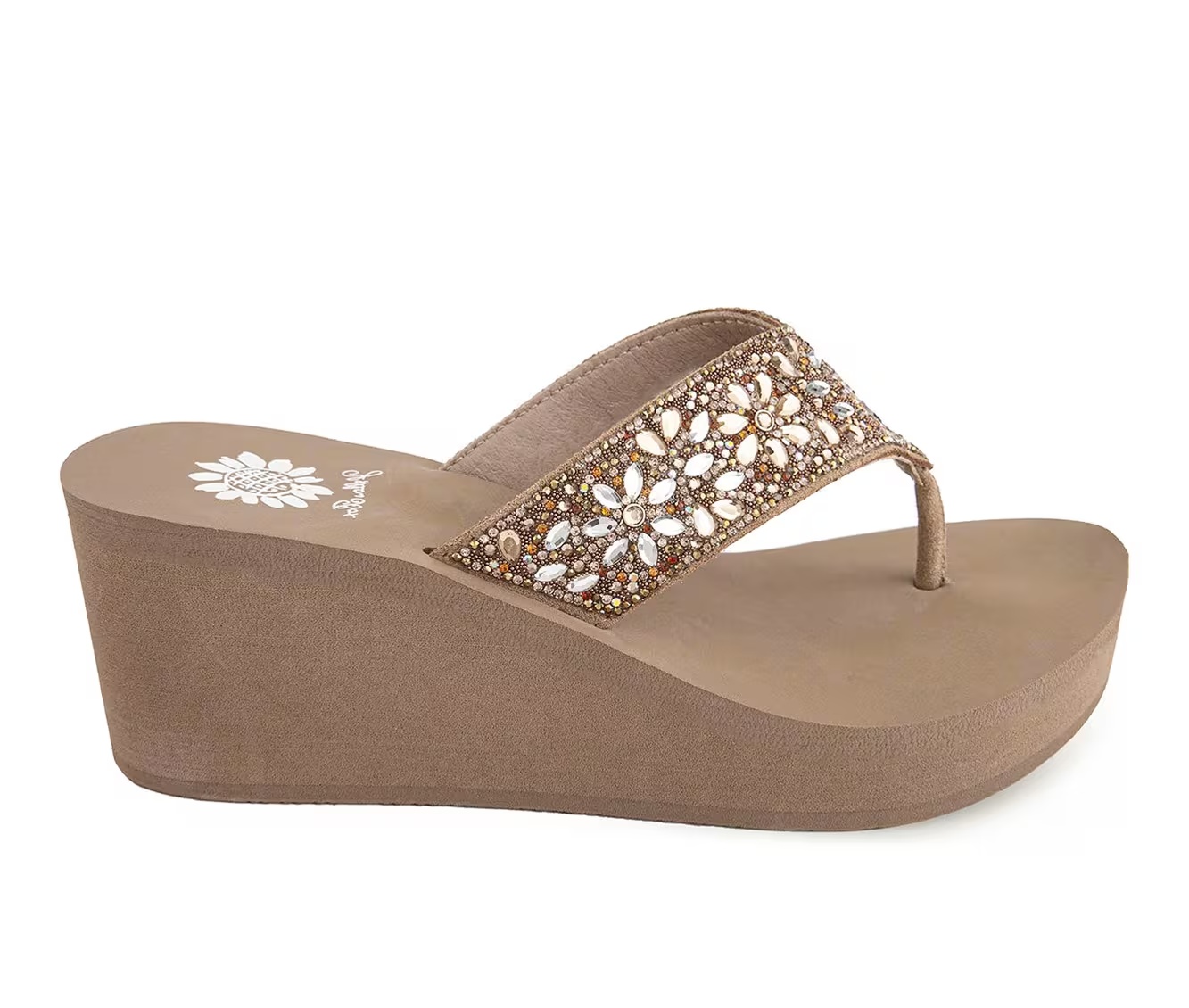 Women's Yellow Box Enola Flip-Flops