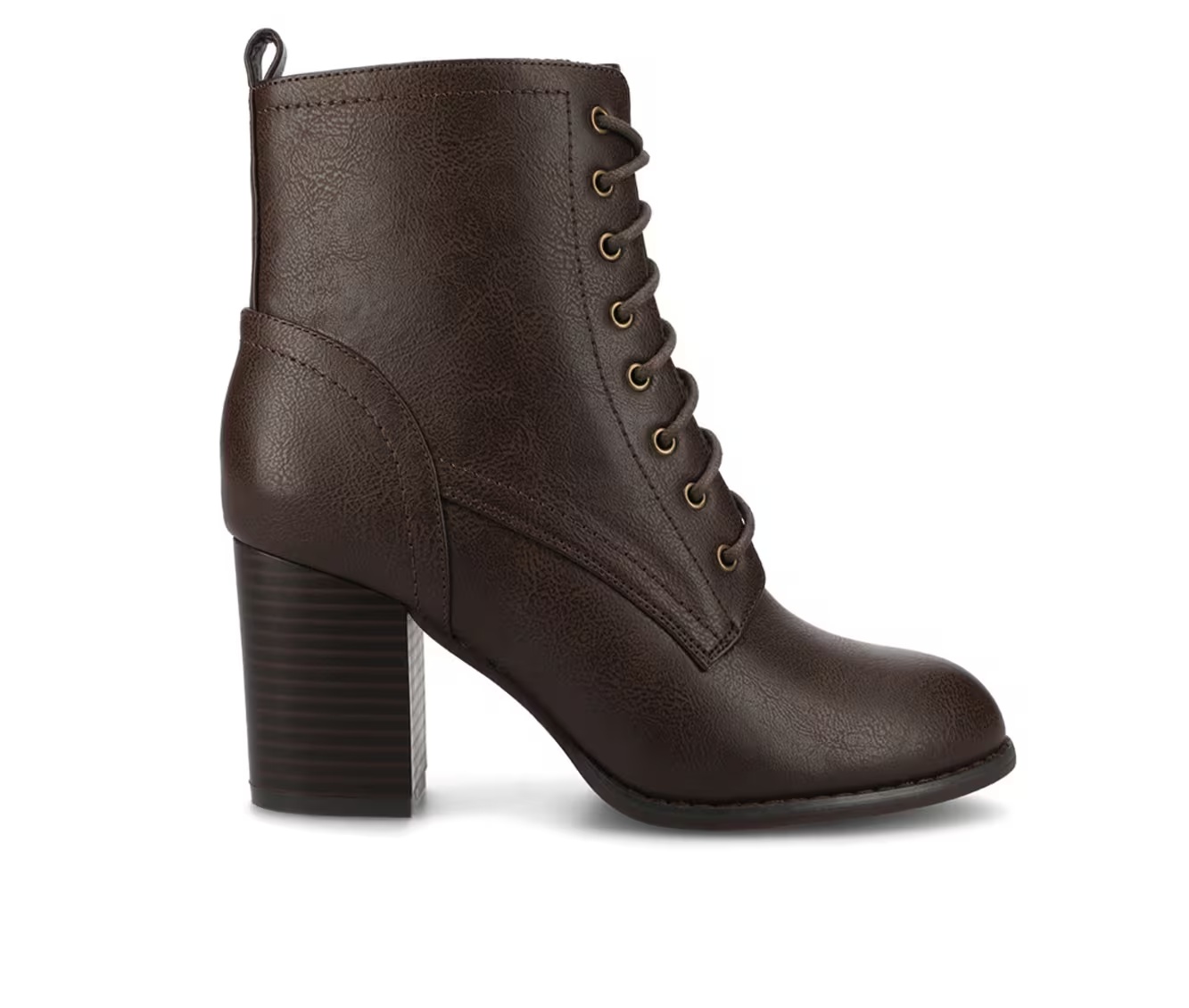 Women's Journee Collection Baylor Lace-Up Booties