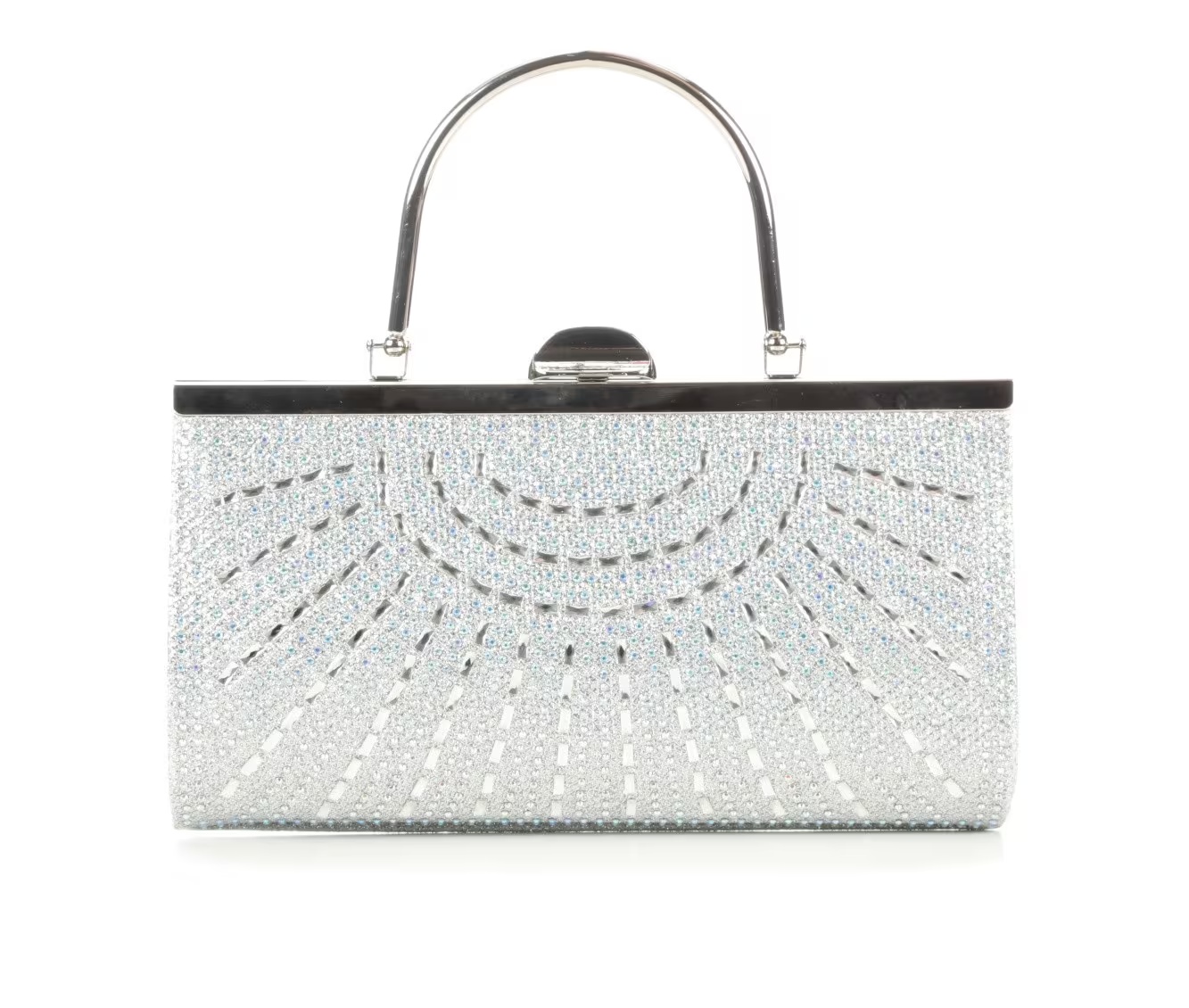 Vanessa Metal Frame Burst Bag