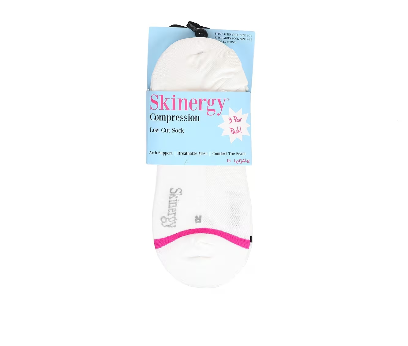 LEGALE 3PK Compression Lowcut Socks Socks