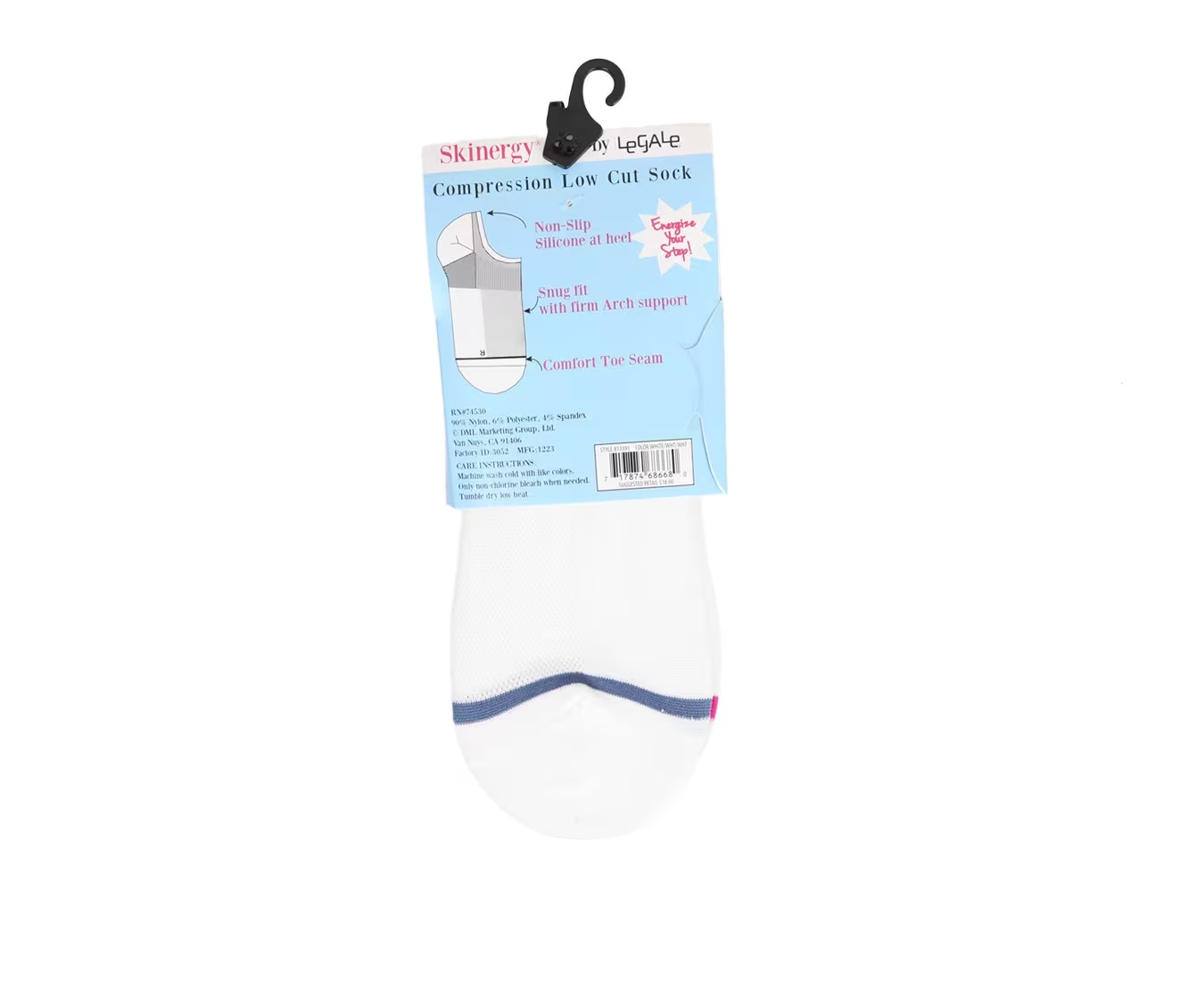 LEGALE 3PK Compression Lowcut Socks Socks