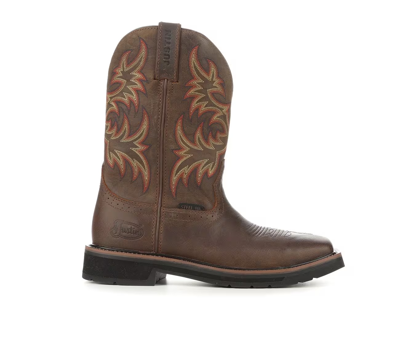 Men's Justin Boots SE4682 Stampede Steel Toe Cowboy Boots 1 69795-men-x27-s-justin-boots-se4682-stampede-steel-toe-cowboy-boots-1.jpg