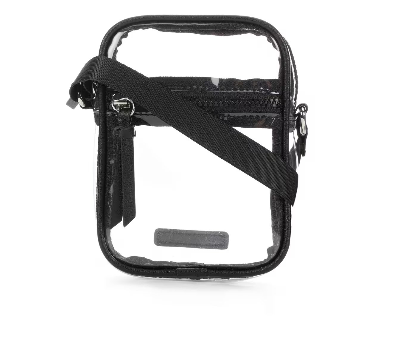 Madden Girl Clear Vinyl Dome Crossbody Handbag