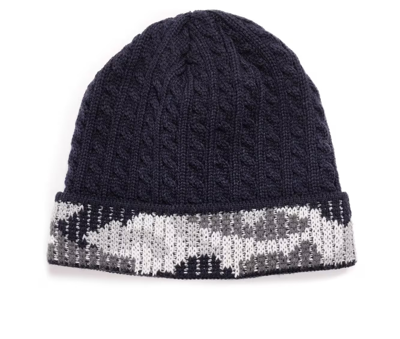 MUK LUKS Men's Camo Cuff Beanie