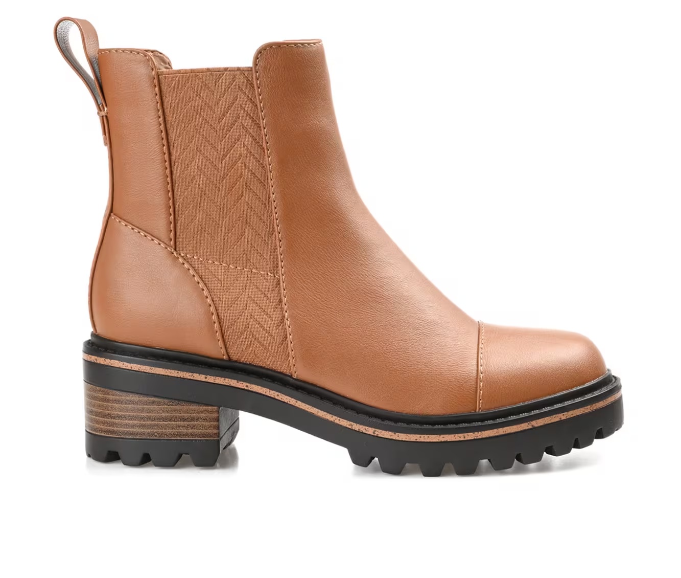 Women's Journee Collection Mirette Lugged Chelsea Boots