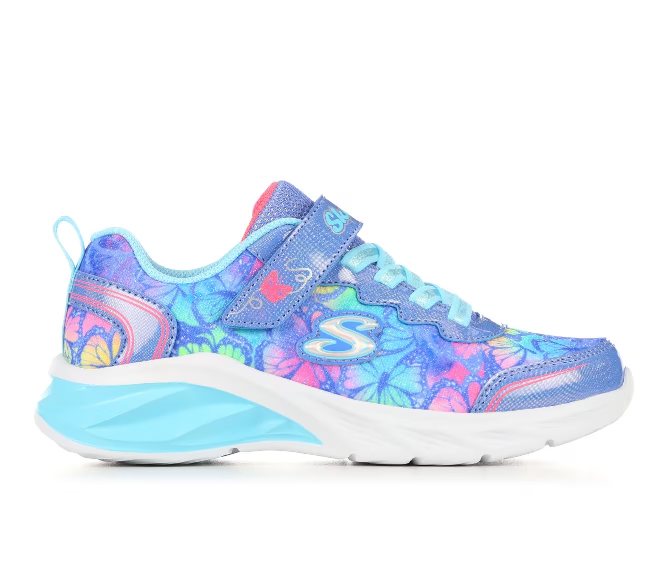 Girls' Skechers Little Kid & Big Kid Coastline Butterfly Running Shoes