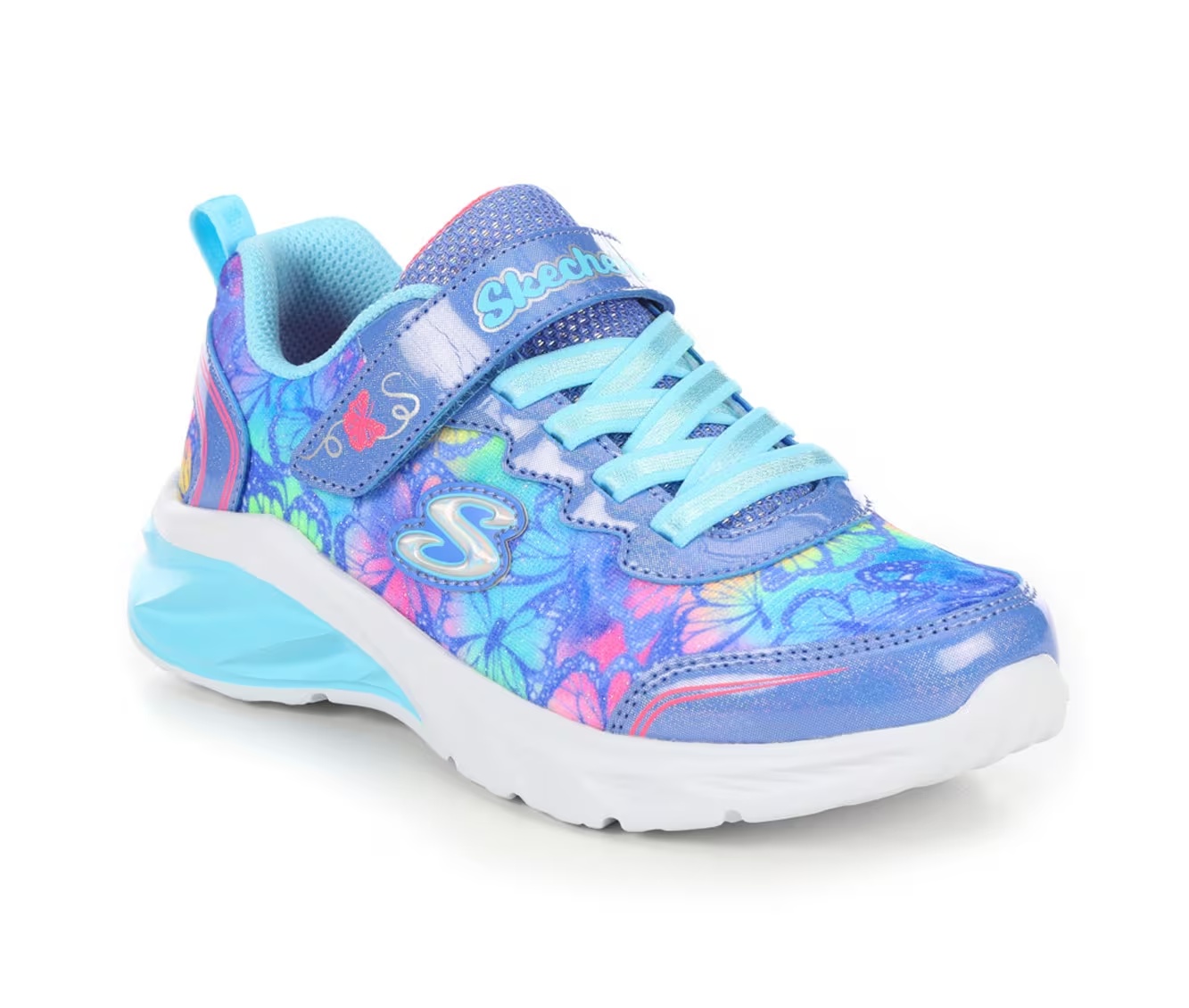 Girls' Skechers Little Kid & Big Kid Coastline Butterfly Running Shoes