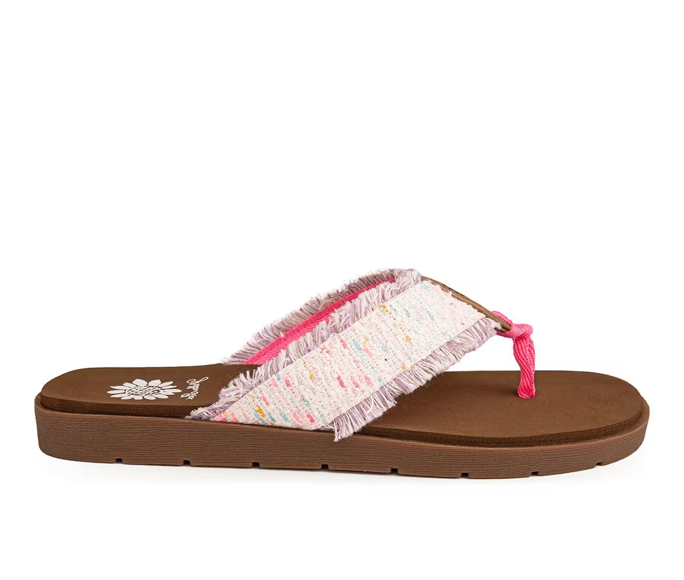 Women's Yellow Box Fiditi Flip-Flops